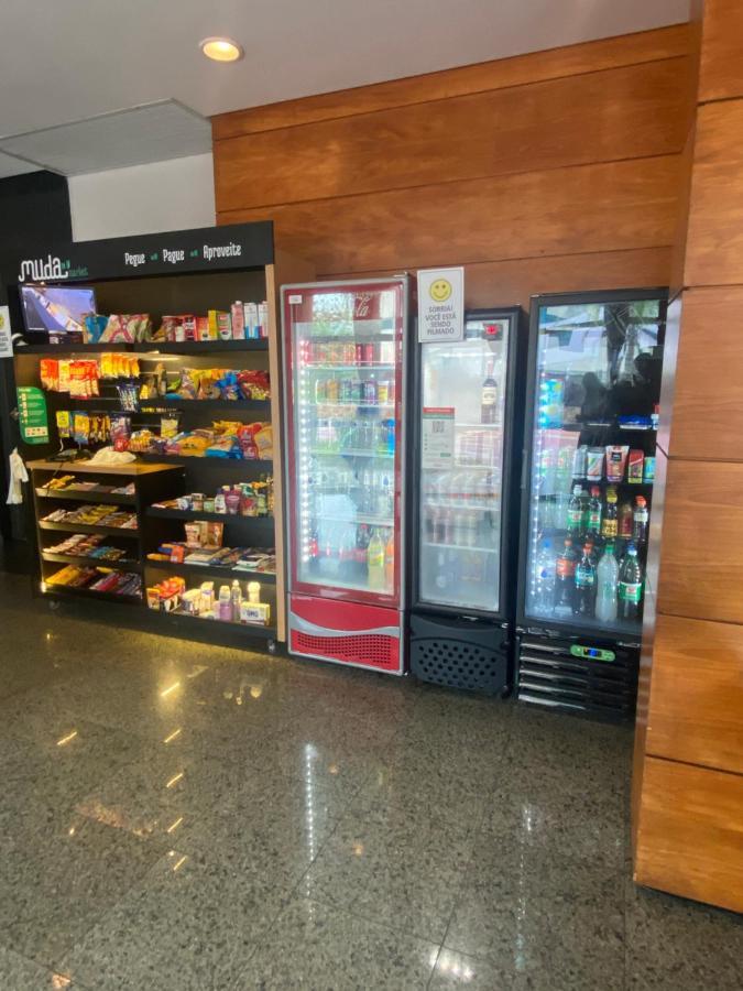 Flat Com Vista Panoramica -15- Na Barra Da Tijuca - Estacionamento Gratuito - Frigobar - Ar Condicionado - Piscina - Academia - Balsa Para Praia Gratis - Varanda - Vista Parcial Mar E Lagoa Rio de Janeiro Eksteriør billede