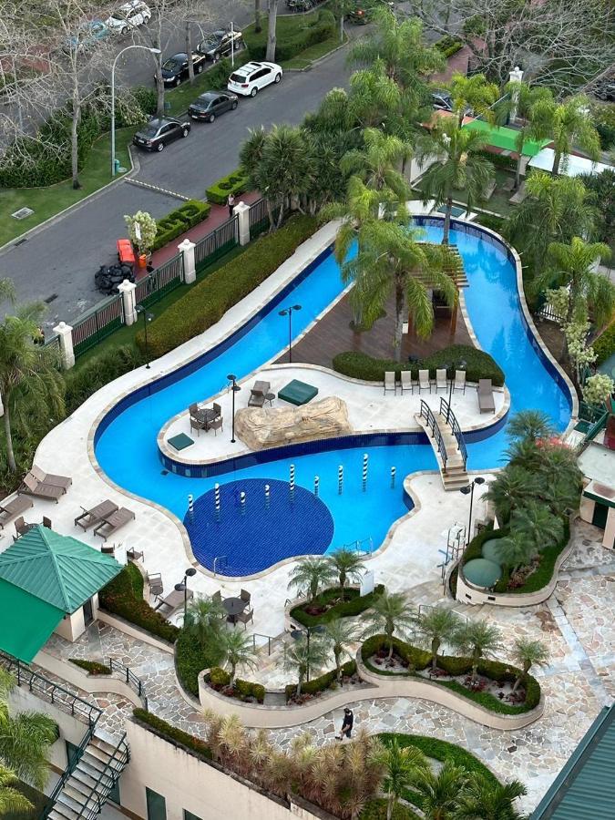 Flat Com Vista Panoramica -15- Na Barra Da Tijuca - Estacionamento Gratuito - Frigobar - Ar Condicionado - Piscina - Academia - Balsa Para Praia Gratis - Varanda - Vista Parcial Mar E Lagoa Rio de Janeiro Eksteriør billede